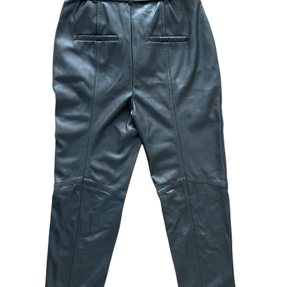 Nordstrom Black Faux Leather Pants - Picture 9 of 11